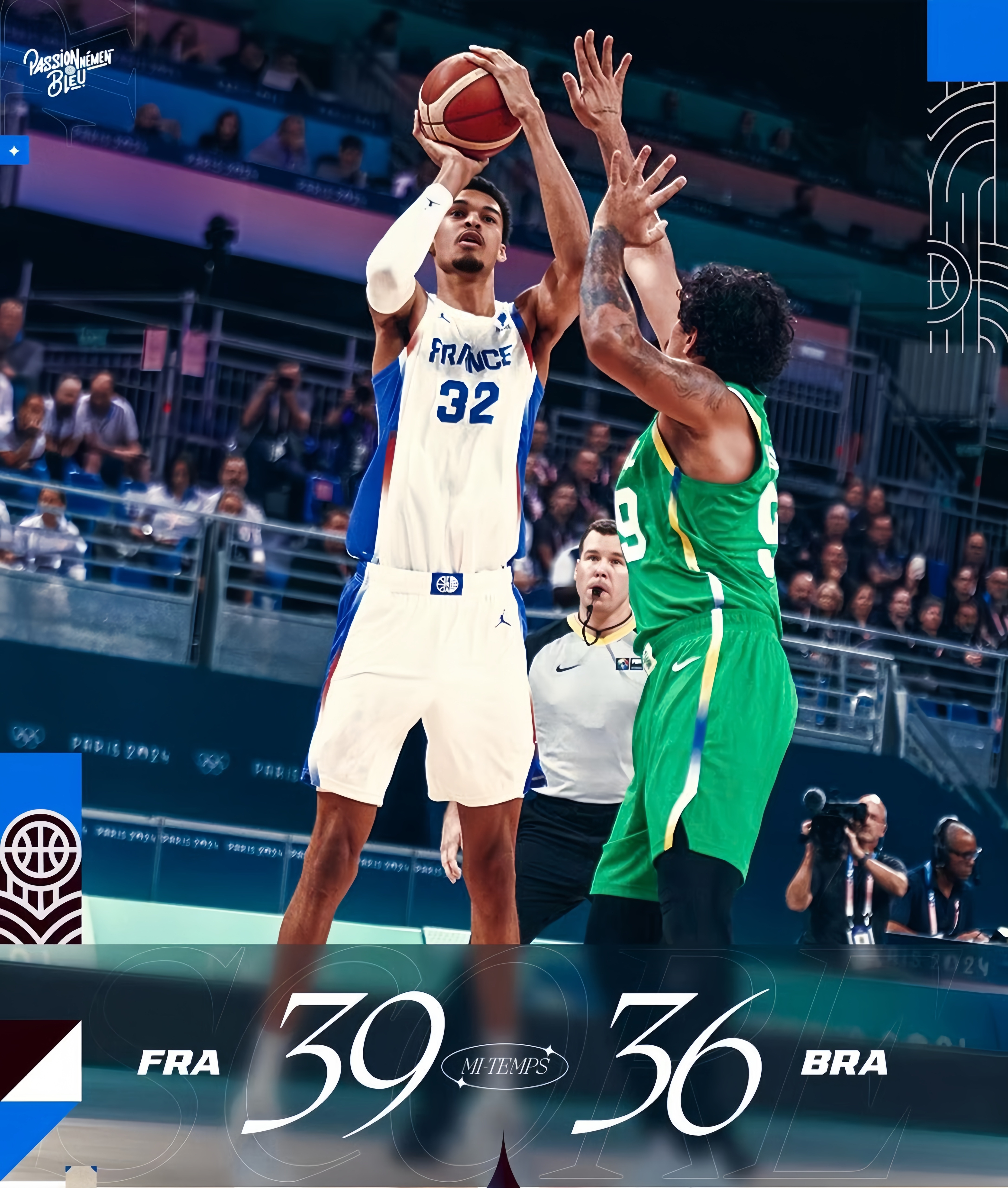 巴西男篮血洗马刺，巴图姆统治全场的简单介绍