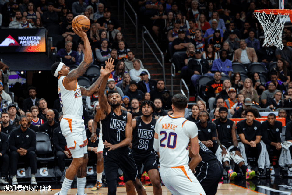 篮网B队完胜巴西男篮，布克爆发神勇